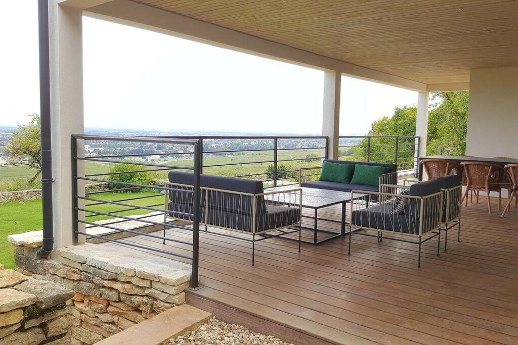 La Maison De L'Ecu : Charme Et Vue Incroyable Beaune  Eksteriør bilde